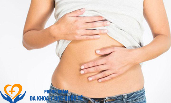 Có thai 1 tuần bụng to chưa