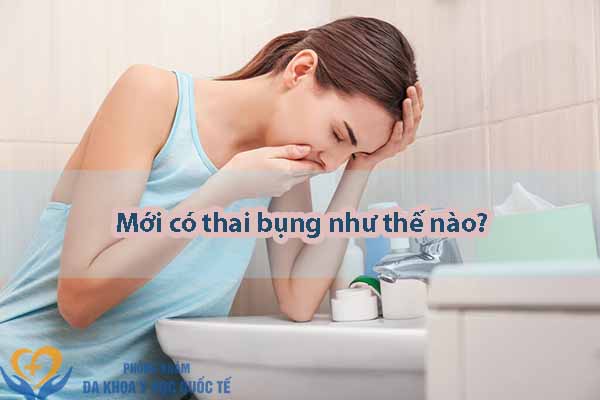 Mới có thai bụng như thế nào