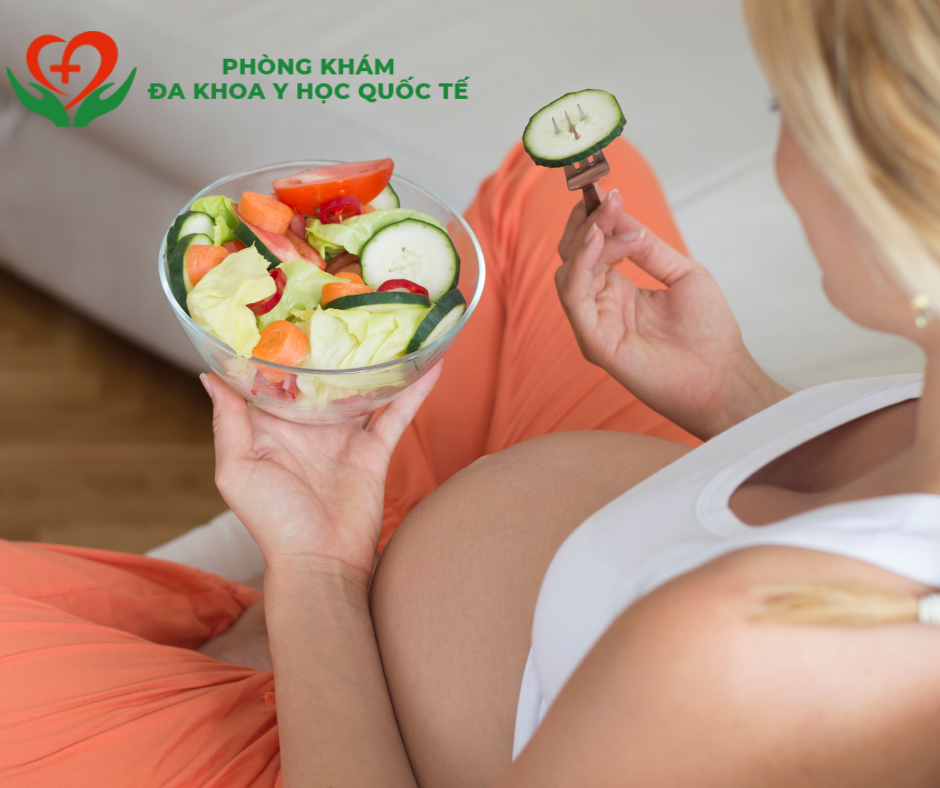 Chú ý khi ăn dưa leo ở bà bầu