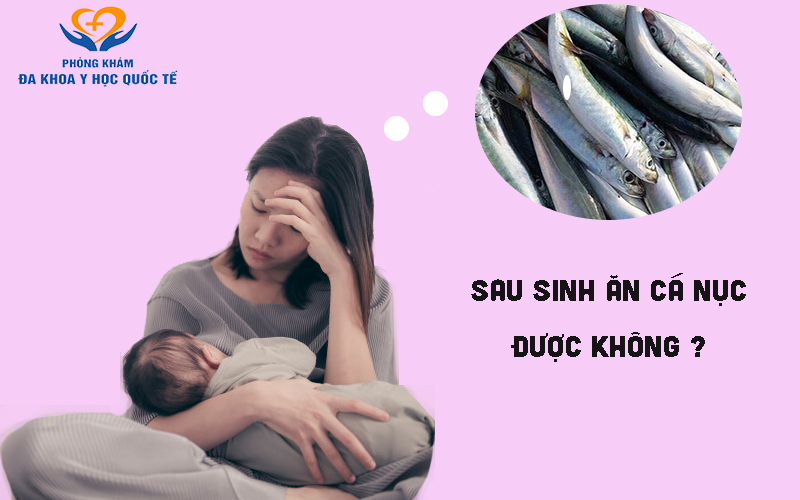 Sau sinh ăn cá nục được không ?