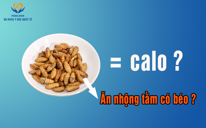 Ăn nhộng tằm có béo không ?