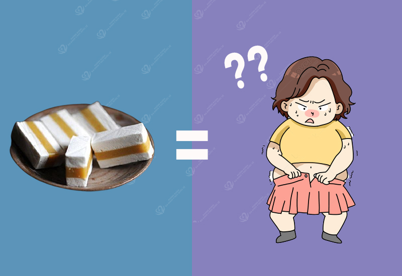 Ăn bánh in nhân đậu xanh có béo không