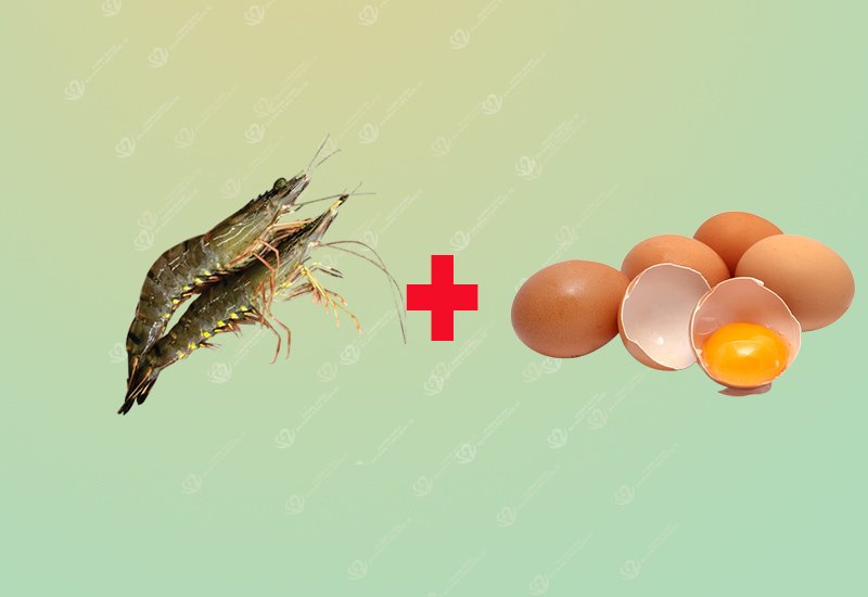 Tôm kỵ trứng gà không