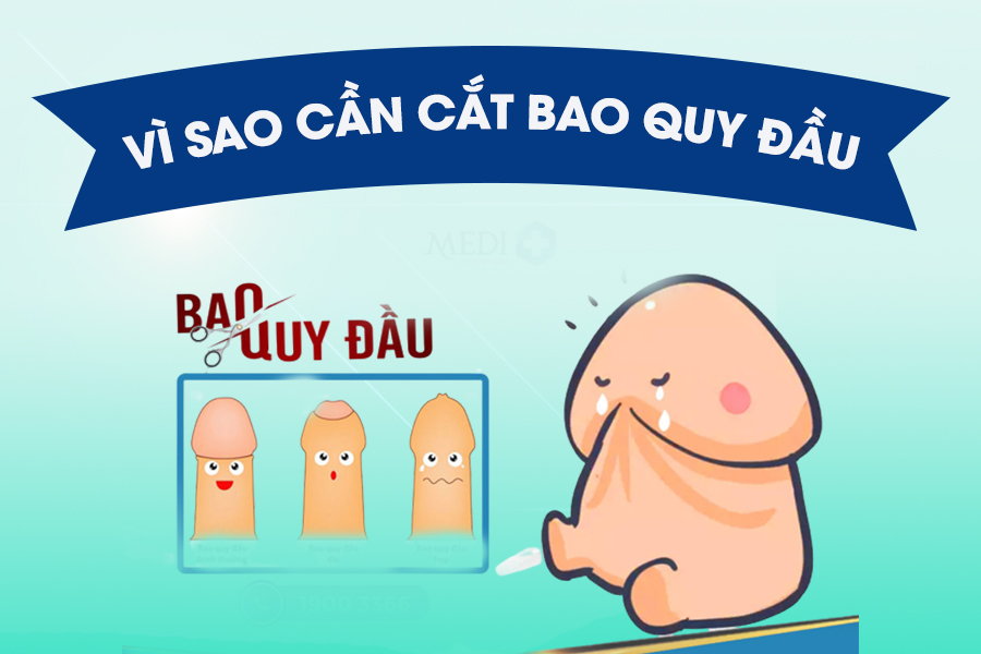 Vì sao cần cắt bao quy đầu