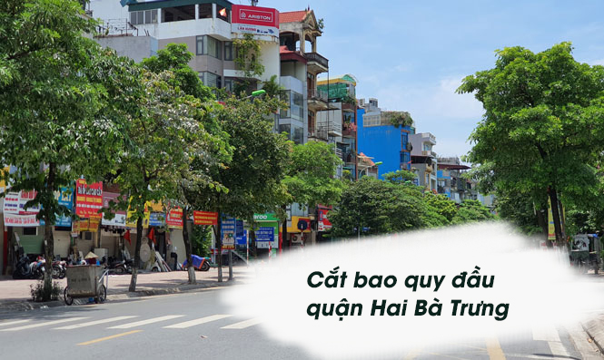 Cắt bao quy đầu quận Hai Bà Trưng