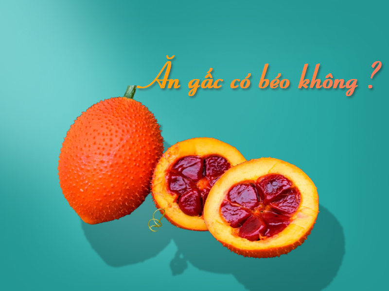 Ăn gấc có béo không?