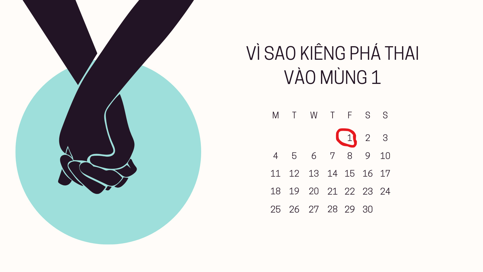 Vì sao kiêng phá thai vào mùng 1