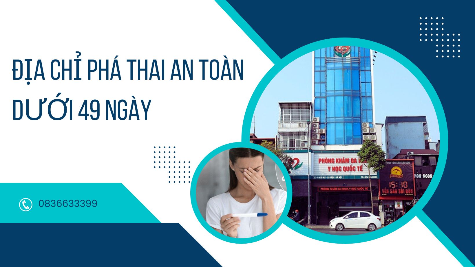 Địa chỉ phá thai an toàn dưới 49 ngày