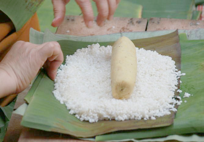 Cách làm bánh tét