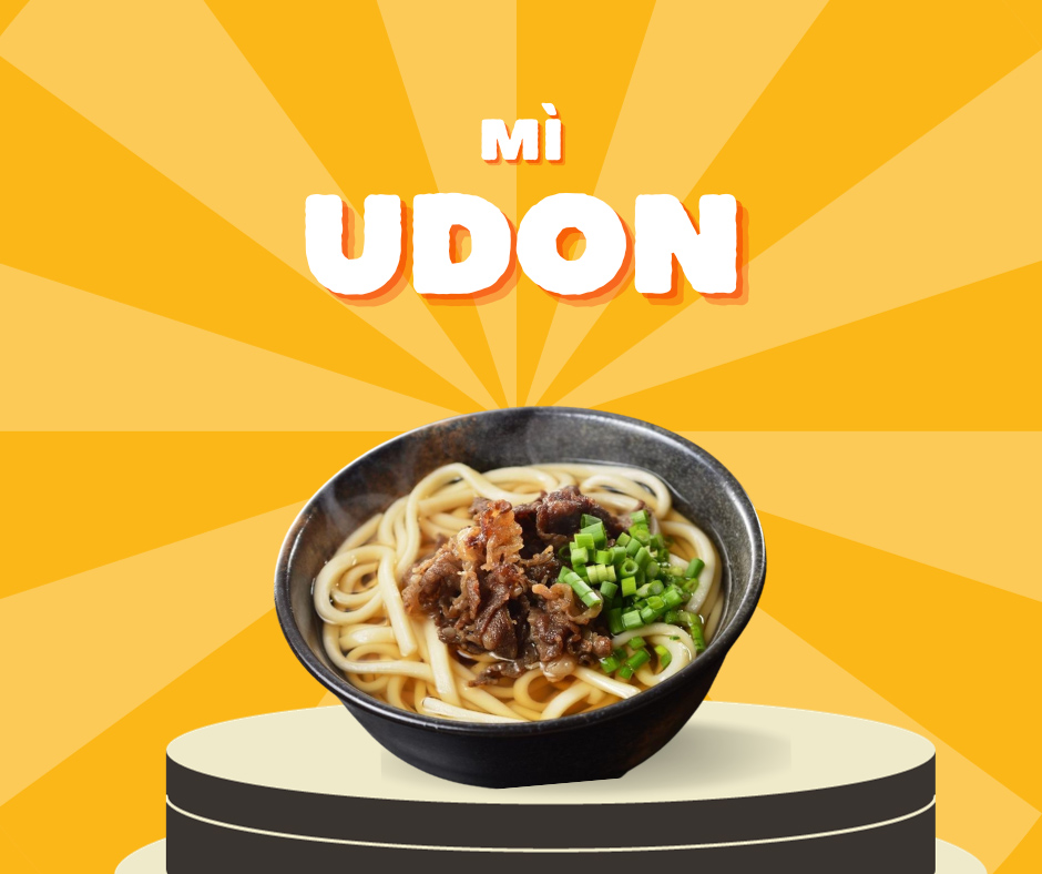 Mì udon bao nhiêu calo