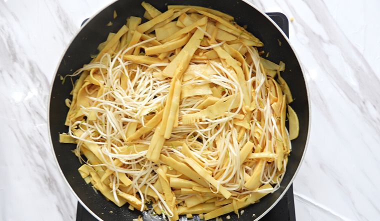 Những lưu ý khi ăn măng xào